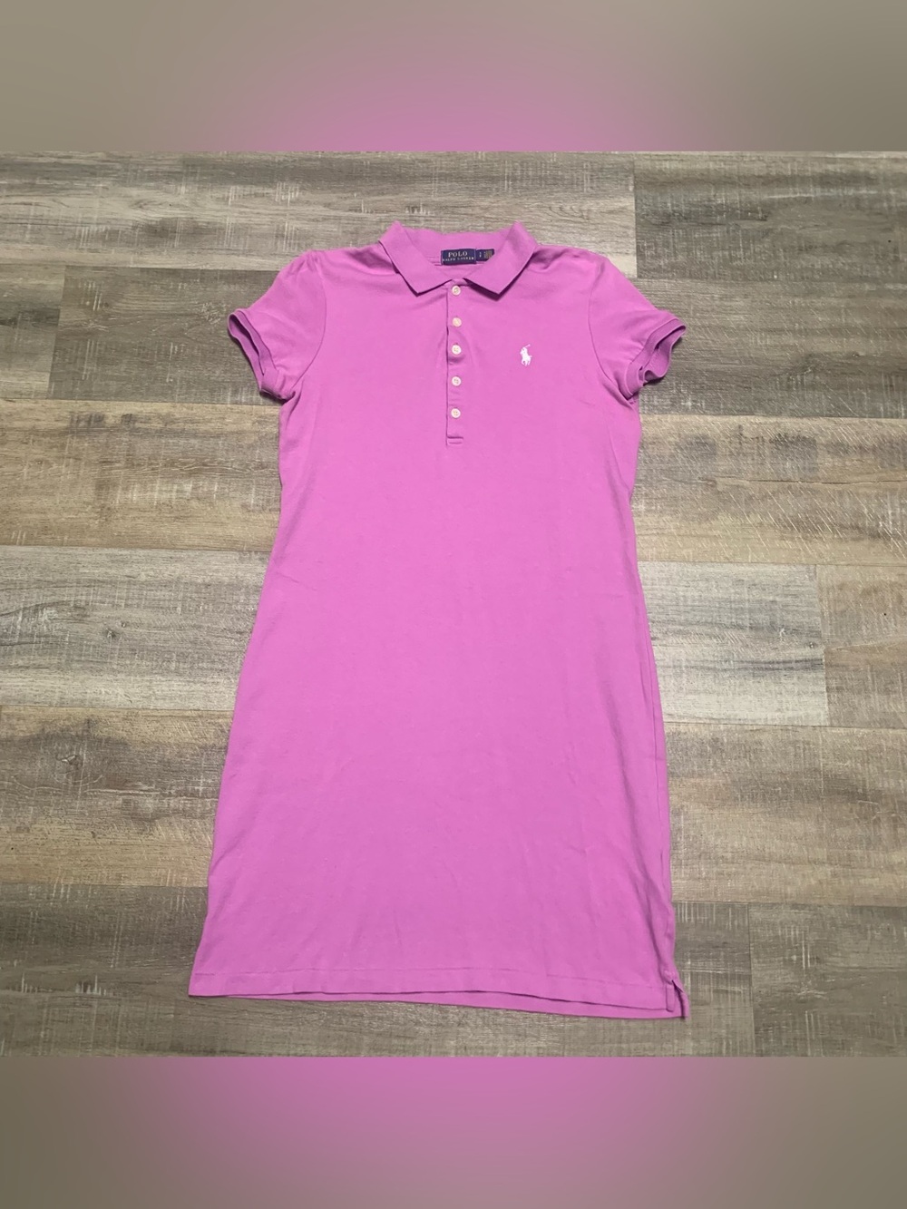 Polo Ralph Lauren Women’s Small Purple T-Shirt Dress Tennis Golf Activewear